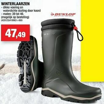 Hubo Winterlaarzen aanbieding