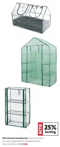 Intratuin Alle Intratuin kweekkassen aanbieding