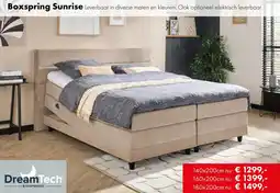 Woonsquare Boxspring Sunrise aanbieding