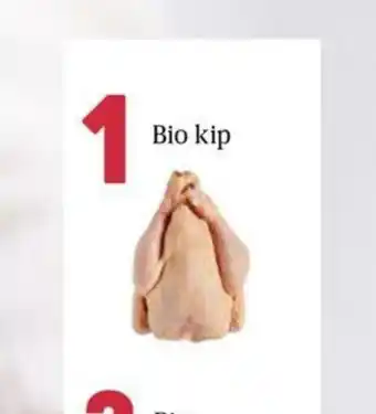Delhaize Bio kip aanbieding