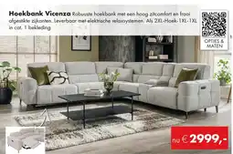 Woonsquare Hoekbank Vicenza aanbieding