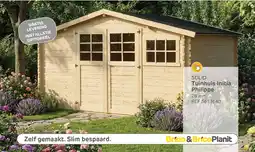 Brico Solid tuinhuis initia philippe aanbieding