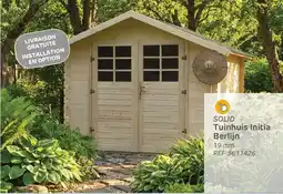 Brico Solid tuinhuis initia berlijn aanbieding