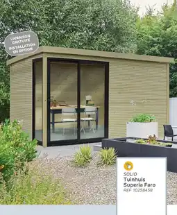 Brico Solid tuinhuis superia faro aanbieding