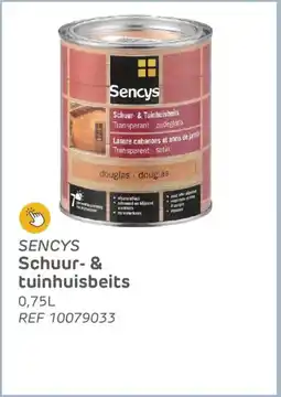 Brico Sencys schuur & tuinhuisbeits aanbieding