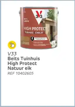 Brico V33 Beits tuinhuis high protect natuur eik aanbieding