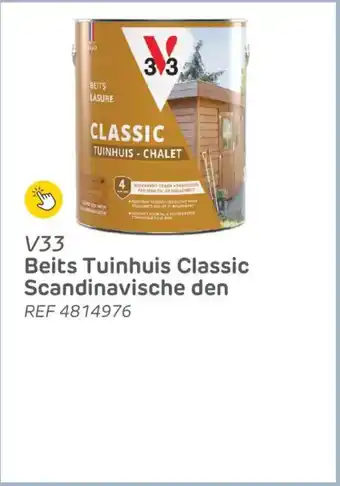 V33 Beits tuinhuis classic scandinavische den