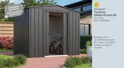 Brico Pergart tuinhuis globel dream 86 aanbieding