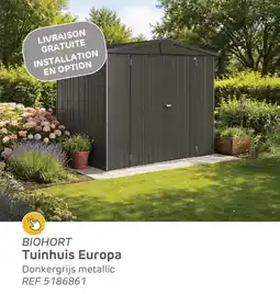 Brico Biohort tuinhuis europa aanbieding