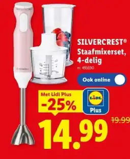 Lidl Staafmixerset, 4-delig aanbieding
