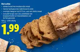 Lidl Het echte aanbieding