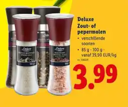Lidl Zout-of pepermolen aanbieding