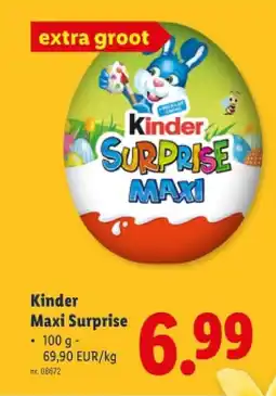Lidl Maxi Surprise aanbieding