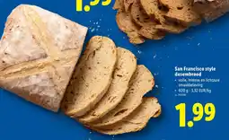 Lidl San Francisco style desembrood aanbieding