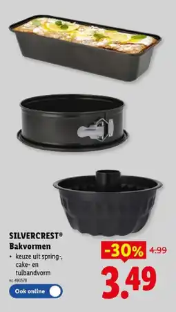Lidl Bakvormen aanbieding