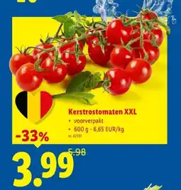 Lidl Kerstrostomaten XXL aanbieding