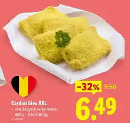 Lidl Cordon bleu XXL aanbieding