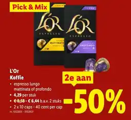 Lidl Koffie aanbieding