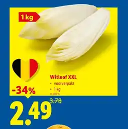 Lidl Witloof XXL aanbieding