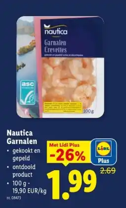 Lidl Garnalen aanbieding