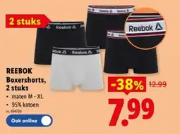 Lidl Boxershorts, 2 stuks aanbieding