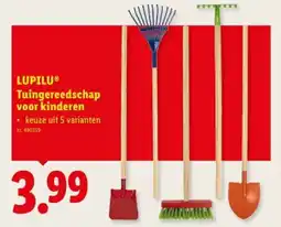 Lidl Tuingereedschap voor kinderen aanbieding