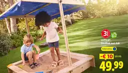 Lidl Zandbak met dak aanbieding