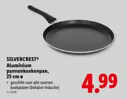 Lidl Aluminium pannenkoekenpan, 25 cm e aanbieding