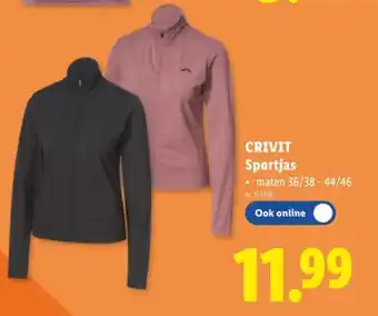 Lidl Sportjas aanbieding