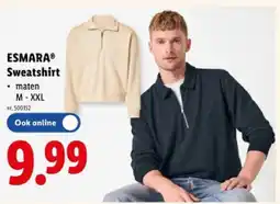 Lidl Sweatshirt aanbieding