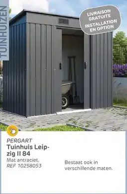 Brico Pergart Tuinhuis Leip- zig II 84 aanbieding