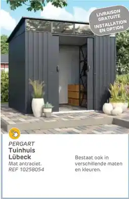 Brico Pergart tuinhuis lübeck aanbieding