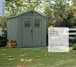 Brico Keter tuinhuis darwin 66 aanbieding