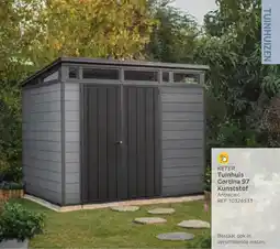 Brico Keter tuinhuis cortina 97 kunststof aanbieding