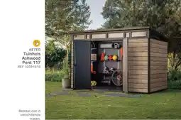 Brico Keter tuinhuis ashwood pent 117 aanbieding