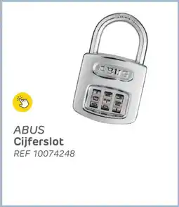 Brico Abus cijferslot aanbieding