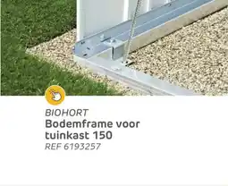 Brico Biohort bodemframe voor tuinkast 150 aanbieding