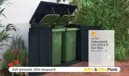 Brico Keter opbergkast tuin store it out max aanbieding
