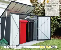 Brico Globel pergart afvalcontainer- berging globel easy 53 aanbieding
