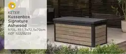 Brico Keter kussenbox signature ashwood aanbieding