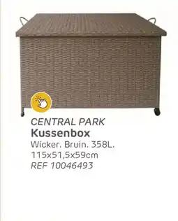 Brico Central park kussenbox aanbieding
