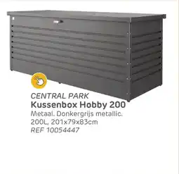 Brico Central park kussenbox hobby 200 aanbieding