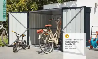 Globel pergart fietsberging family 66