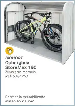 Brico Biohort opbergbox storemax 190 aanbieding
