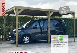 Brico Solid carport metalen dakbedekking aanbieding