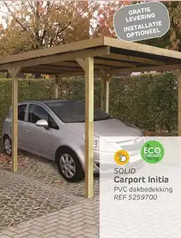 Brico Solid carport initia aanbieding