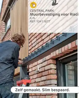 Brico Central park muurbevestiging voor riaci aanbieding