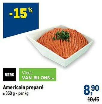 Makro Americain preparé aanbieding