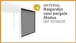 Brico Naterial rolgordijn voor pergola modus aanbieding