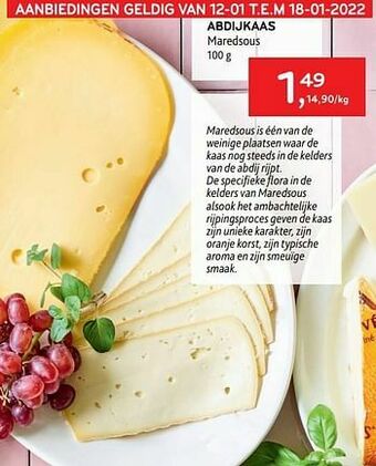 Alvo Abdijkaas maredsous aanbieding
